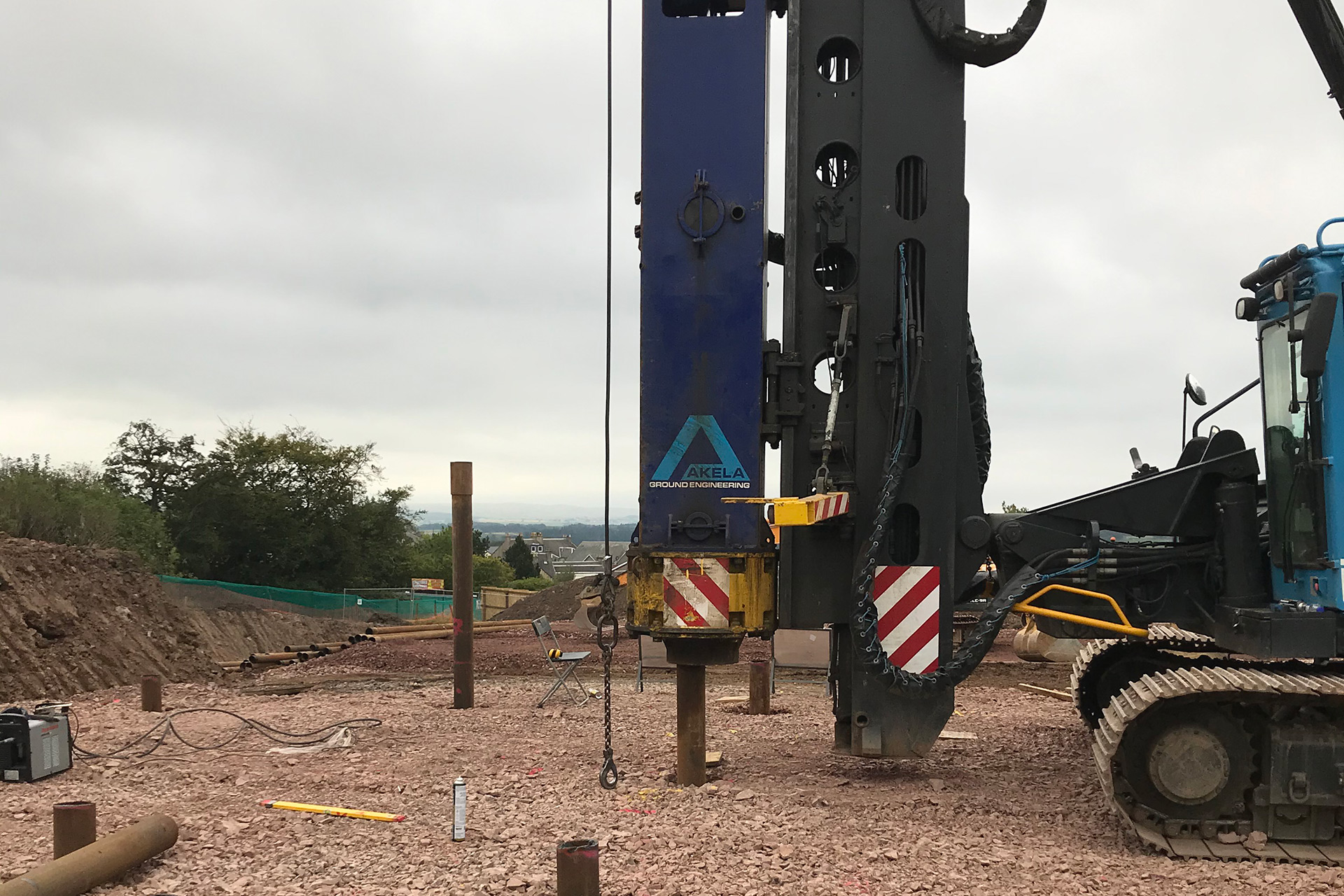 Driven Steel Tube Piling