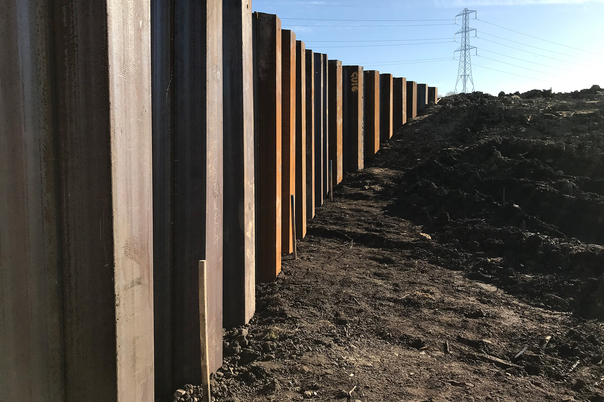 Header Sheet Piling